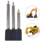3Pcs Drive Rod Metal Arm Driving Handle, High Hardness Quality Aviation Magnesium Aluminum Alloy Drive Rod for RC Excavator Parts Huina 1592 RC