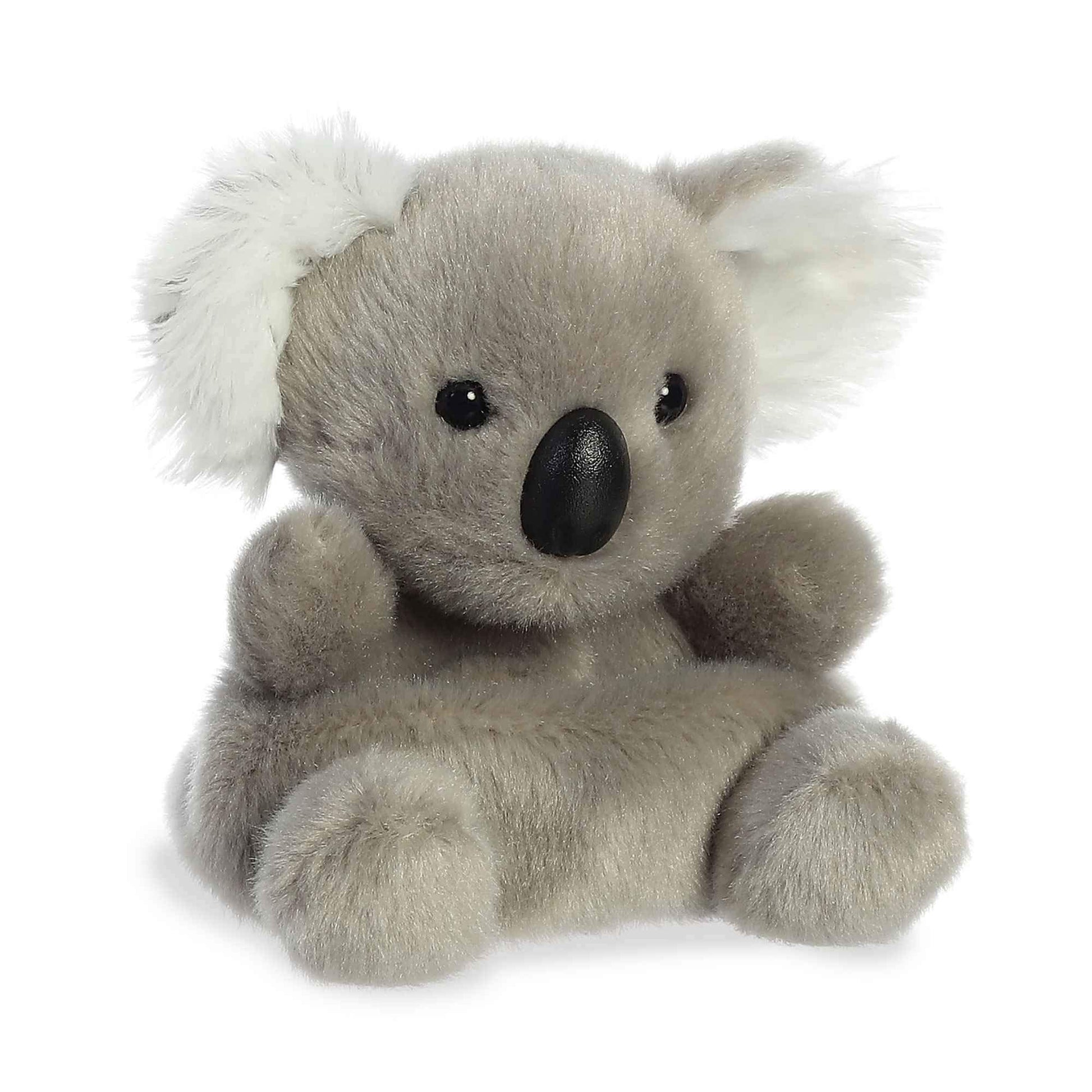 Aurora® Adorable Palm Pals™ Wiggles Koala™ Stuffed Animal - Pocket-Sized Play - Collectable Fun - Gray 5 Inches