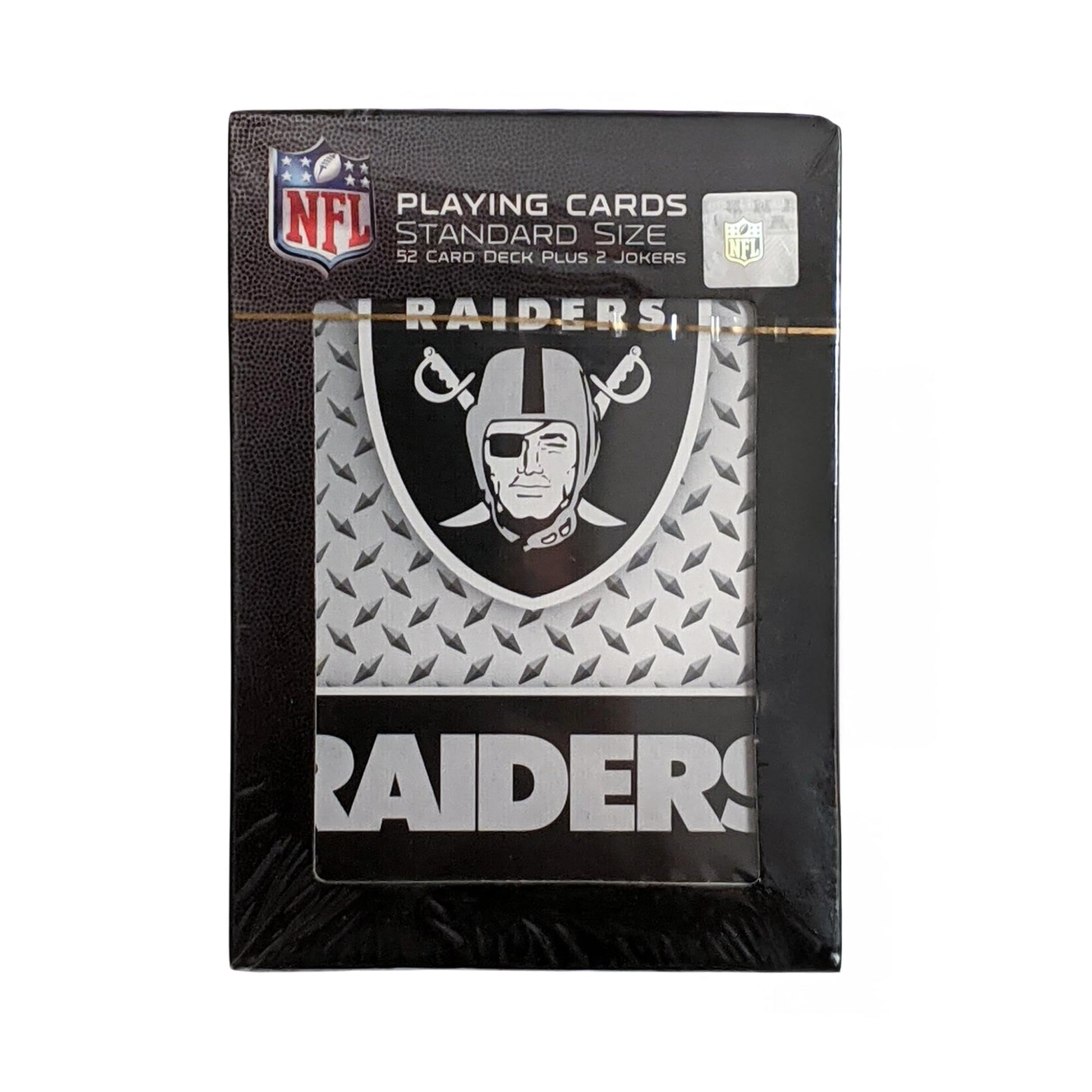 Oakland Raiders Diamond Plate Playing Cards
