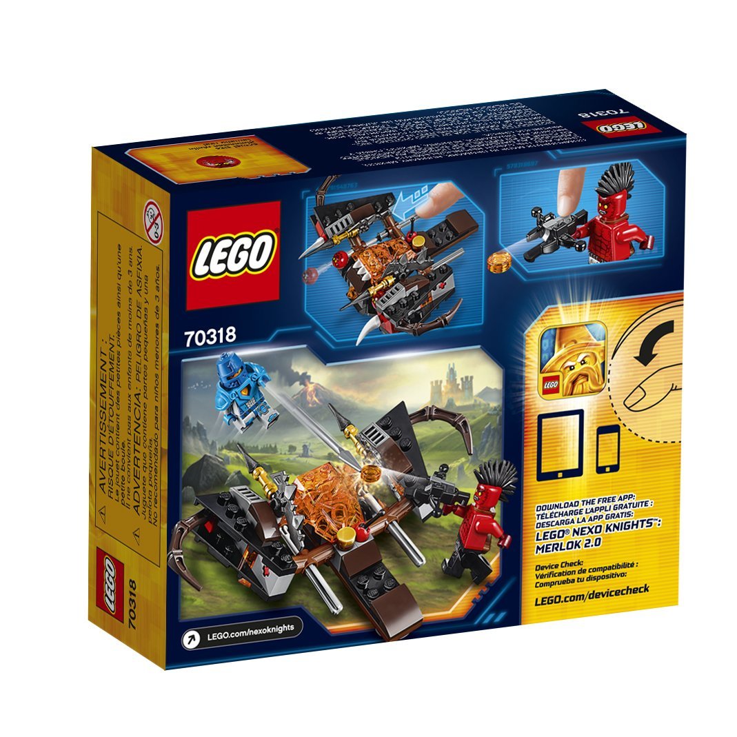 LEGO Nexo Knights 70318 The Glob Lobber Building Kit (95 Piece)