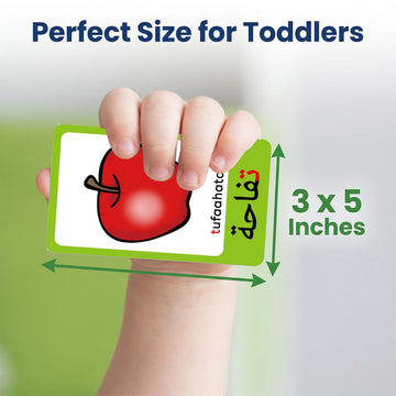 YIYDONG Arabic Alphabet Flash Cards for Kids Toddler, Learning Arabic Letters Flashcards with English Transliteration for Kindergarten, Preschool