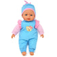13in Soft Baby Doll with Take Along Pink Backpack Carrier, Briefcase Pocket Fits Accessories and Clothing