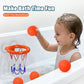 Bath Toys - Bathtub Basketball Hoop for Toddlers Kids with 4 Mold-Free Balls and Strong Suction Cups Basketball Hoop | Toddler Shower Toys and Fun