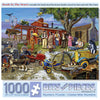 Bits and Pieces - 1000 Piece Jigsaw Puzzle for Adults 20" X 27" - Death in The Desert Mystery Puzzle - 1000 pc Solve The Mystery Jigsaws by Artist