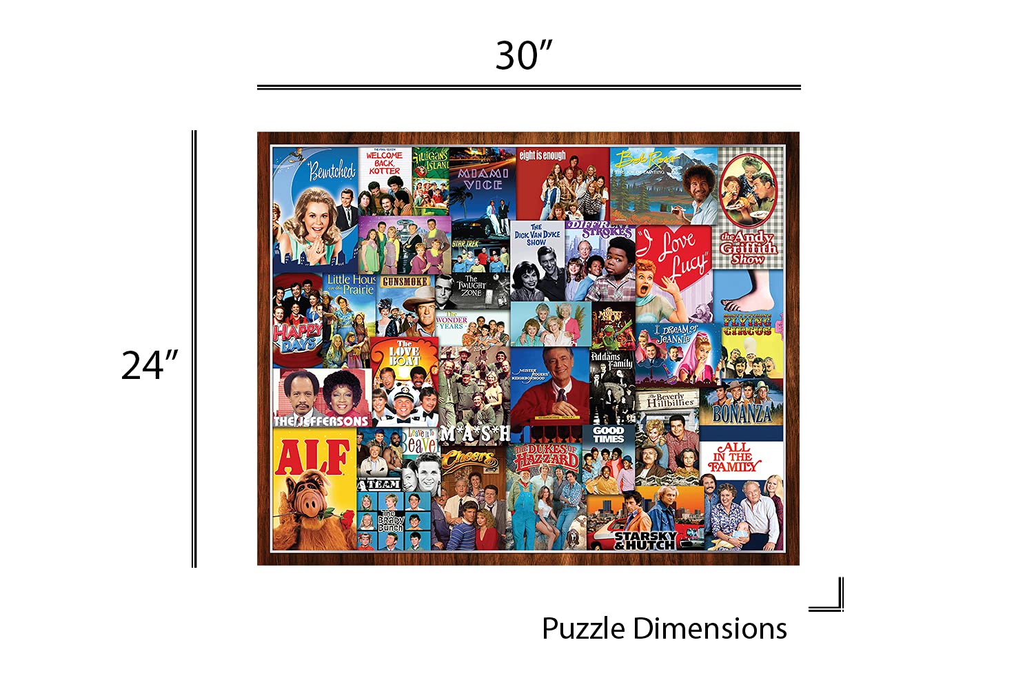 Springbok What's on TV? 1000 Piece Jigsaw Puzzle for Adults