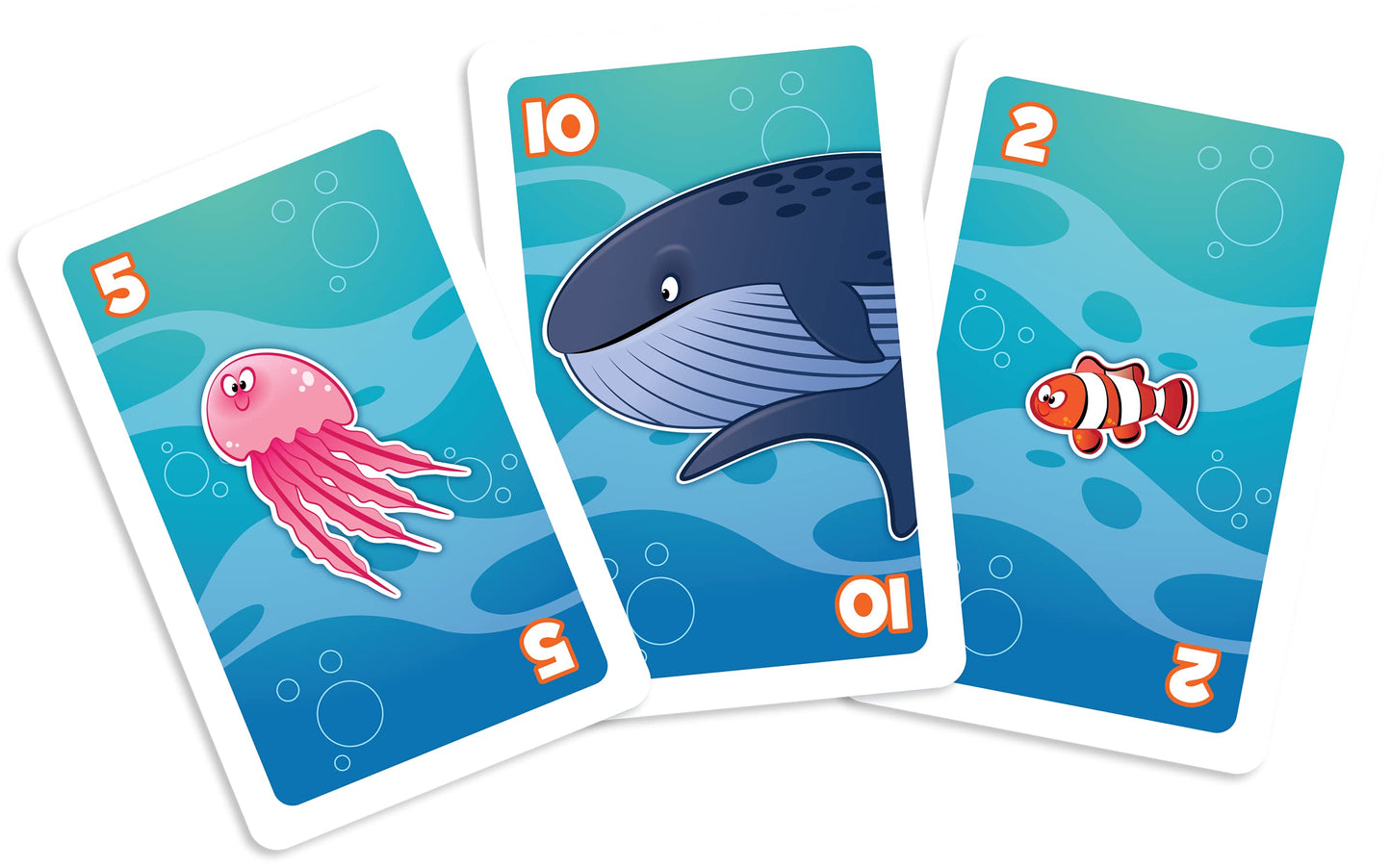Shark Bite War Card Game - Ages 4 and Up, 2-4 Players