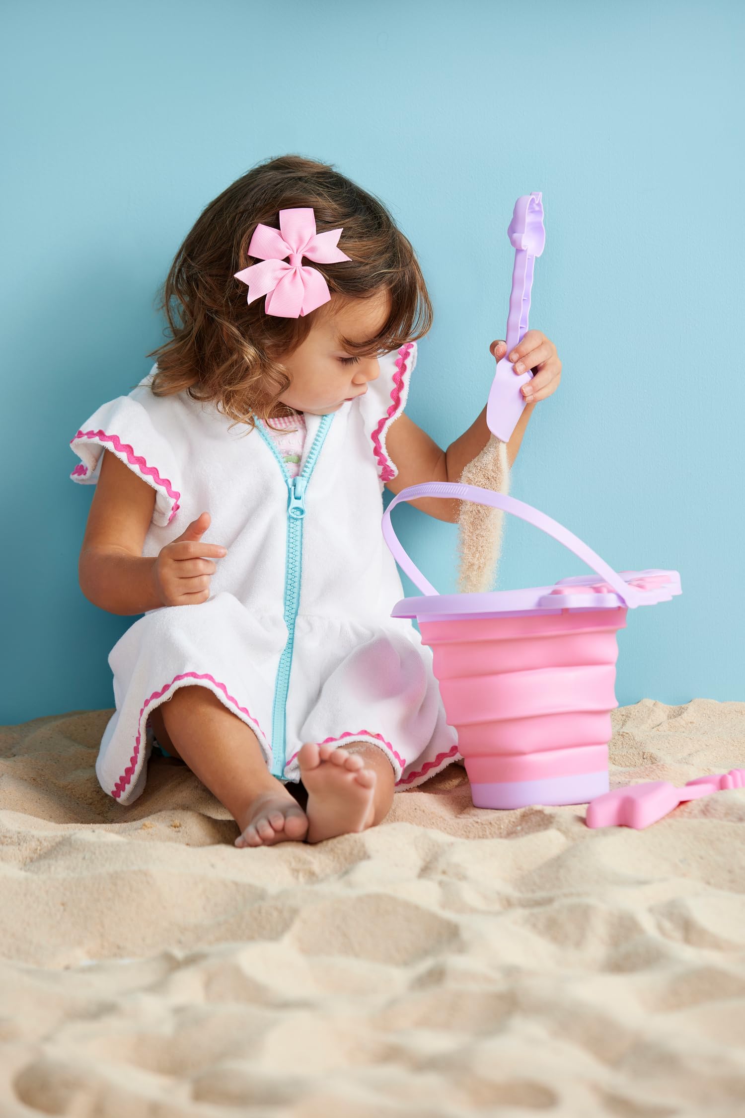 Mud Pie Unicorn Collapsible Bucket