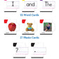 Key Education Sentence Building Game, Phonics Puzzles Grammar Flashcard Set