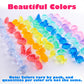 Niceup 130pcs Plastic Little Tropical Fish Ocean Party Favors Sensory Bin Filller Bulk Fake Fishes Miniature Toys Under Sea Mermaid Pool Diving Gems