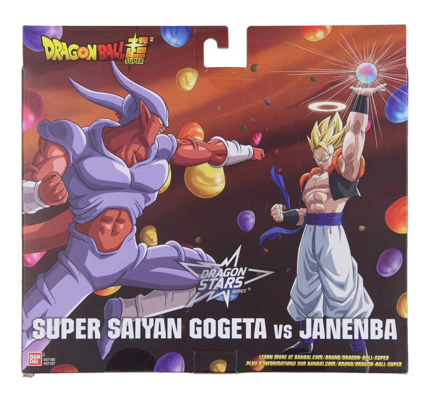Dragon Ball Super Dragon Stars Series Janenba VS Super Saiyan Gogeta Action Figures 2 Pack