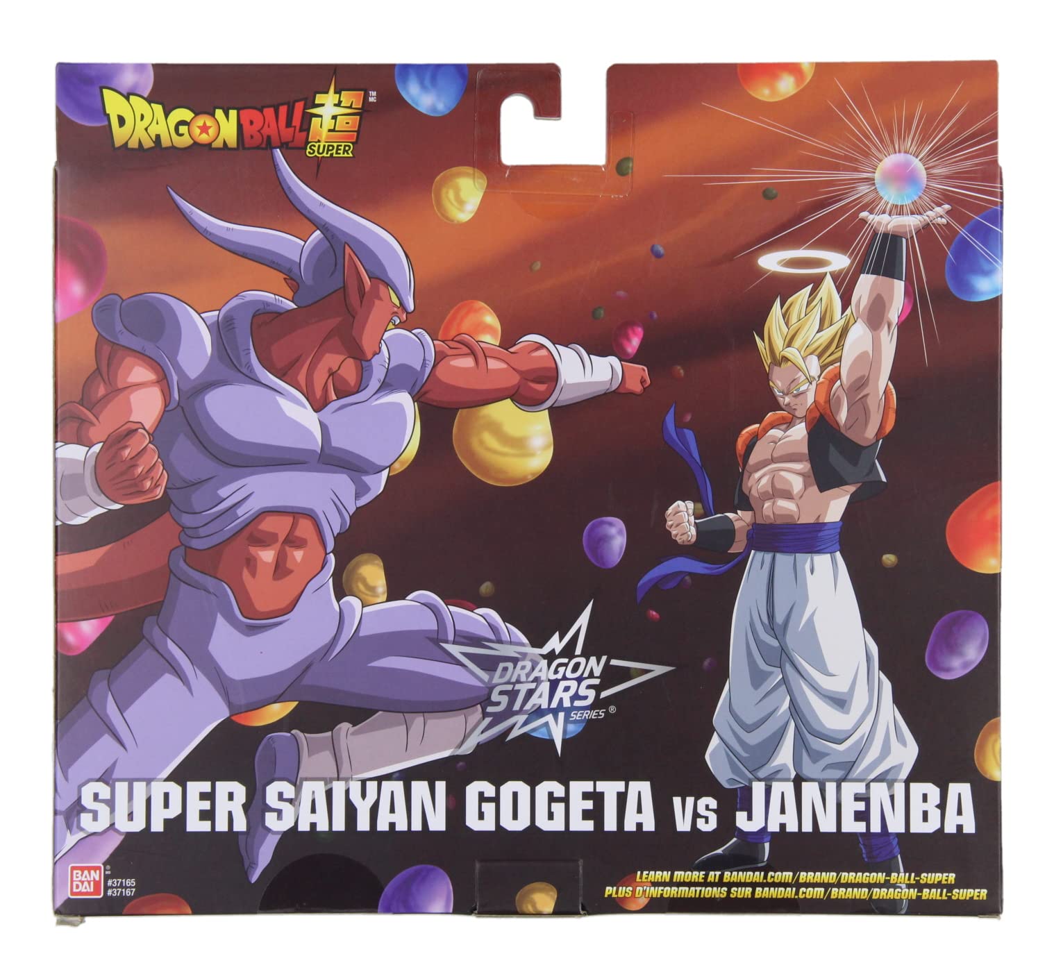 Dragon Ball Super Dragon Stars Series Janenba VS Super Saiyan Gogeta Action Figures 2 Pack