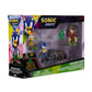 Sonic Prime 2.5-inch Action Figures Bos Cage Maze Themed 5 Pieces: Sonic, Gnarly Knuckles, Mangey Tails, Tree Stump and Green Shard. Ages 3+
