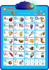Just Smarty Interactive Alphabet Wall Chart, Blue with Light