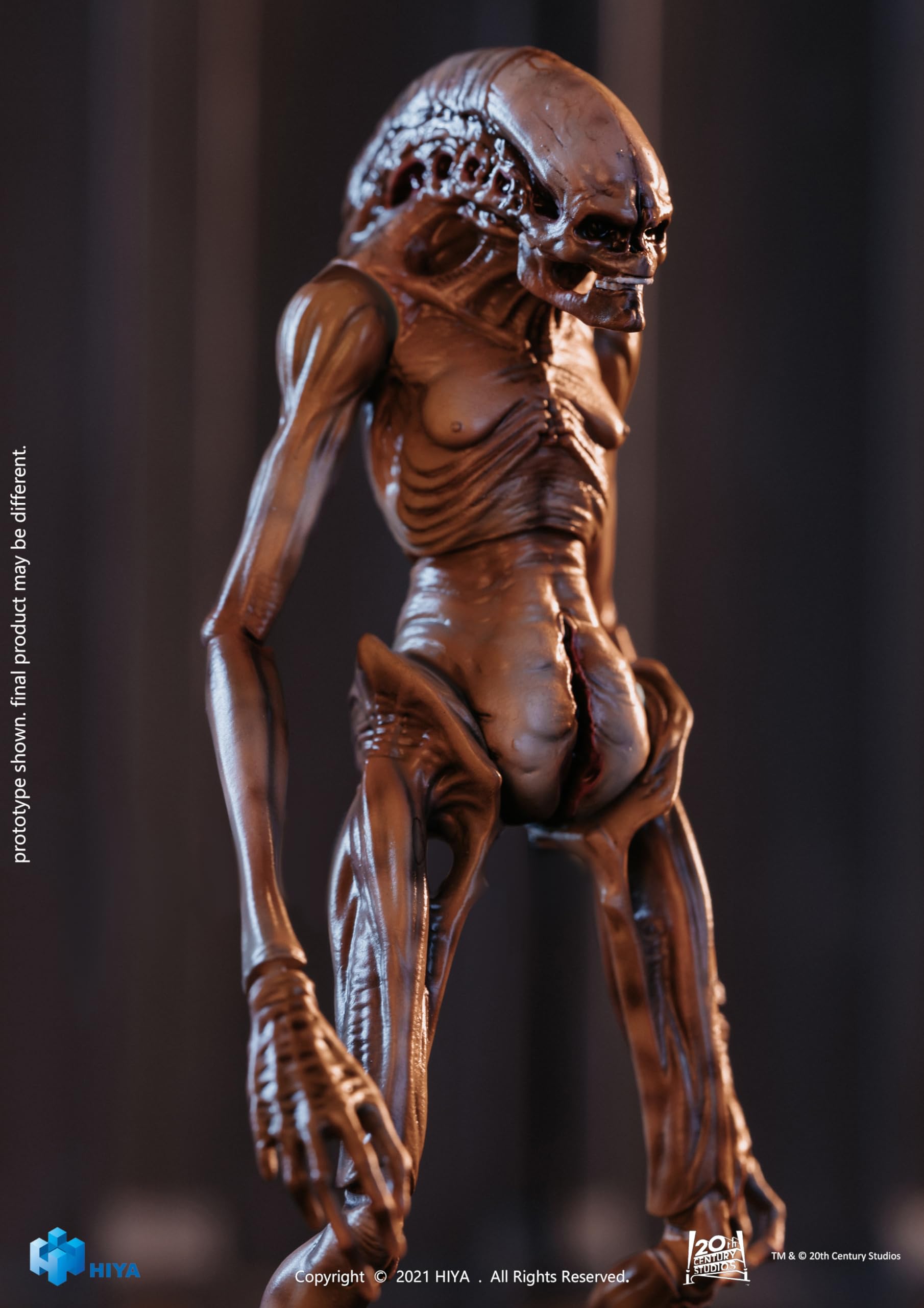 Hiya Toys Exquisite Mini Series 1/18 Scale 5 Inch Alien Resurrection The Newborn Action Figure