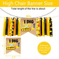 Construction 1st Birthday High Chair Banner Dump Truck/Excavator/Crane/Digger Theme One Photo Prop Cake Smash for Boys Construction One Year Old