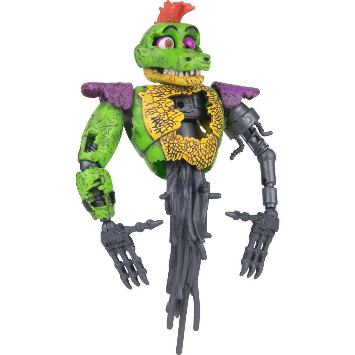 Five Nights at Freddy’s 6-Inch Endo-Series Collector Figure - 6-Inch Endo-02 with Swapable Montgomery Gator and Shattered Montgomery Gator Parts