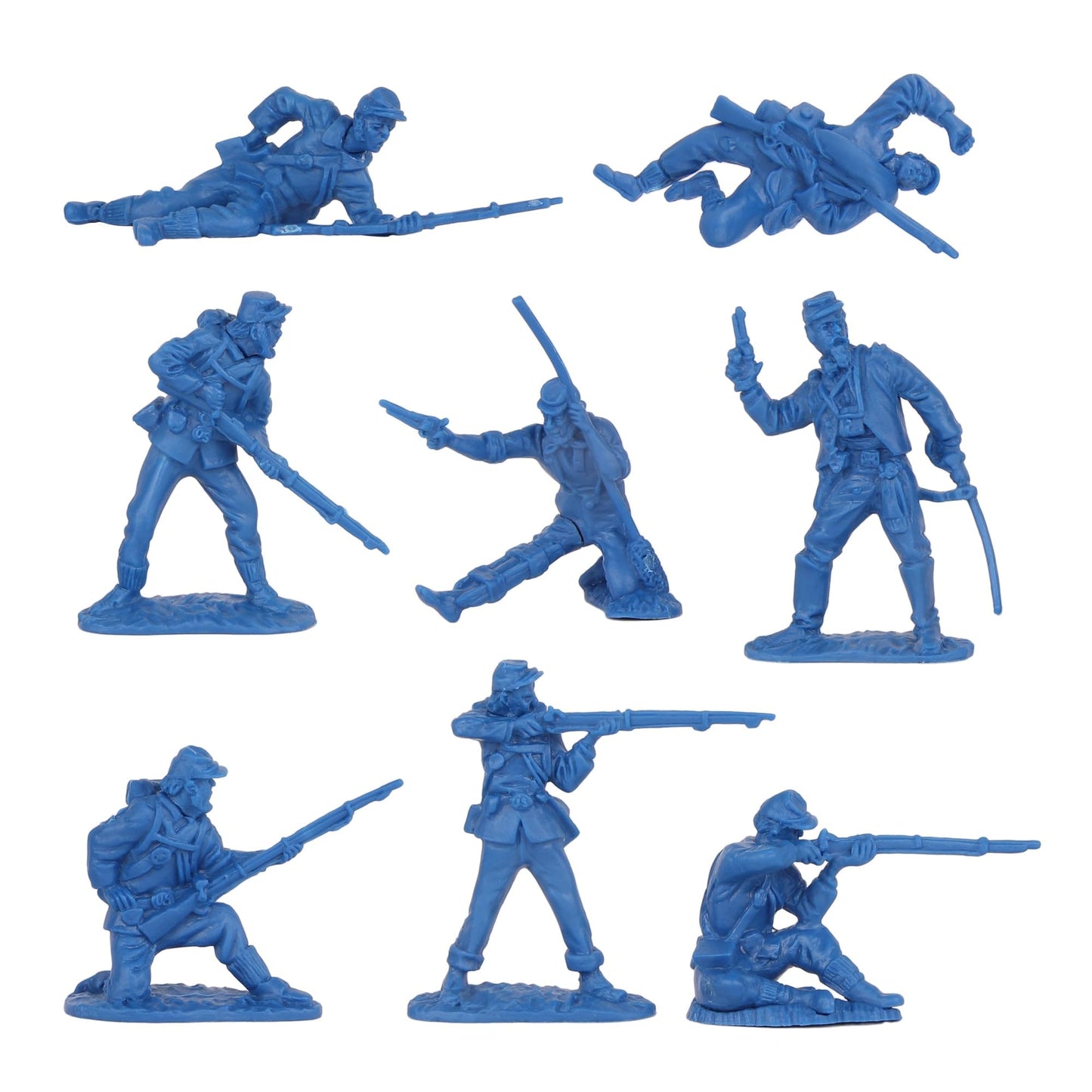 BMC CTS Battle of Little Big Horn Plastic Army Men - 20pc Sioux & Cavalry Figure