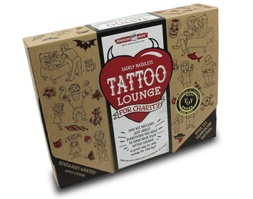 Renegade Made | Tattoo Lounge KIT | Promote Kindness and Raise Money for Your Favorite Cause by Applying Fun, Non-Toxic Temporary Tattoos for Kids