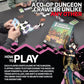 Zero Strategy Games Shuffle Dungeons Board Game - Solo and Co-op Dungeon Crawler for 1-4 Players