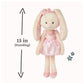 GUND Curtsy Ballerina Bunny Take-Along Friends 15" Plush Toy for Ages 1+