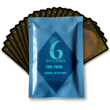 6AGames Foil Card Pack: 30 Randomized Foil MTG Cards Booster Pack - Compatible with Magic