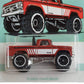 Hot Wheels red '70 Dodge Power Wagon 3/10