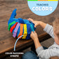Buckle Toys - Blu Whale - Develop Motor Skills and Problem Solving - Counting and Color Recognition - Easy Travel Toy - Learning Material - Pre K