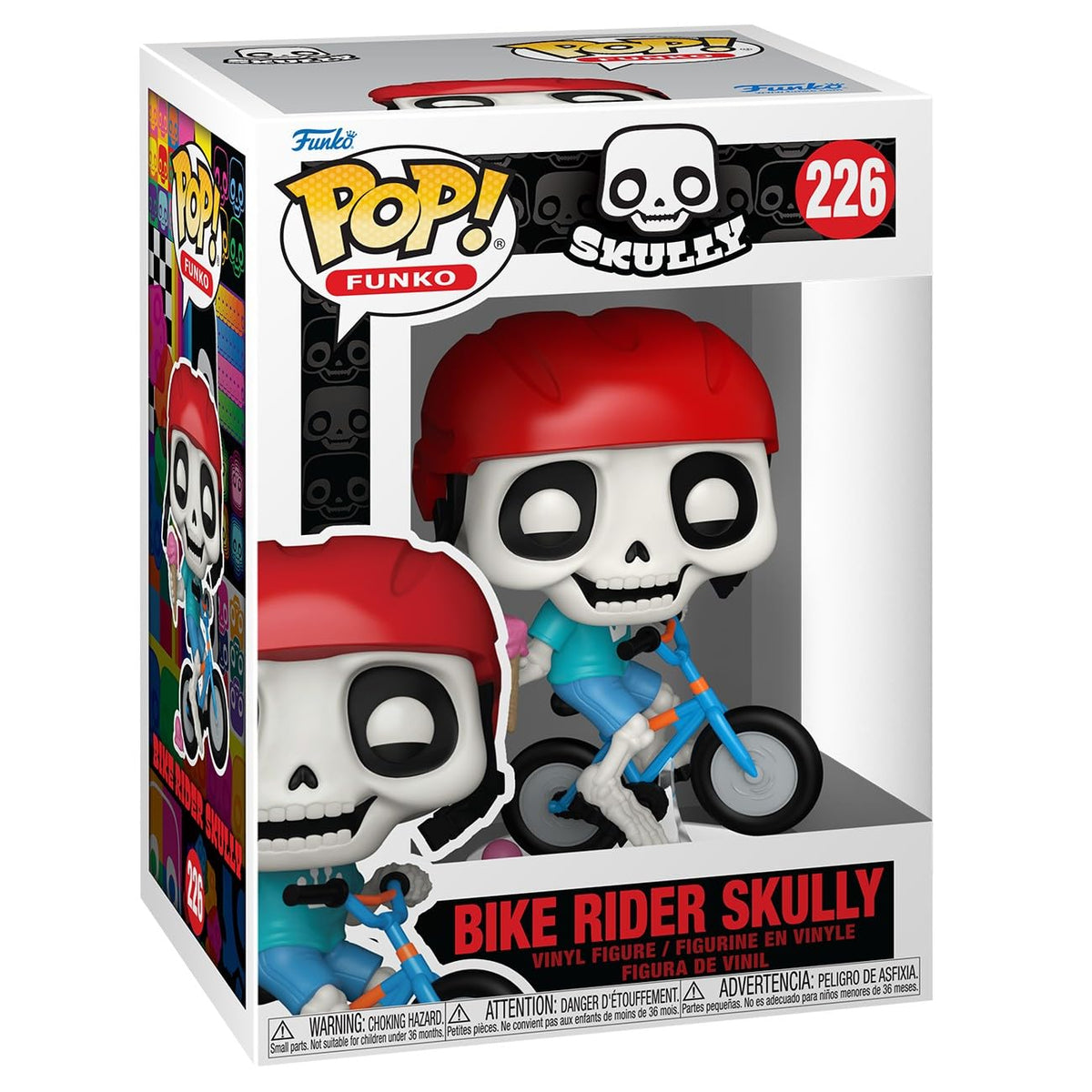 Funko Pop! Icons: Bike Rider Skully - Collectable Vinyl Figure - Gift Idea - Official Merchandise - Toys for Kids & Adults - Owned IP Fans - Model