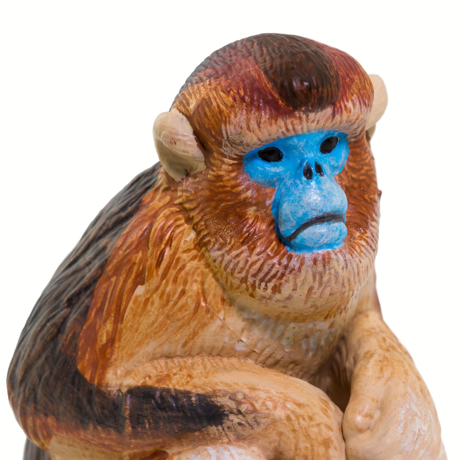 Safari Ltd. Snub Nosed Monkey - Realistic 2.5" Plastic Primate Figure - Educational Toy for Boys, Girls and Kids Ages 3+
