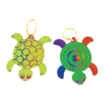 Magic Color Scratch Turtles - Crafts for Kids and Fun Home Activities