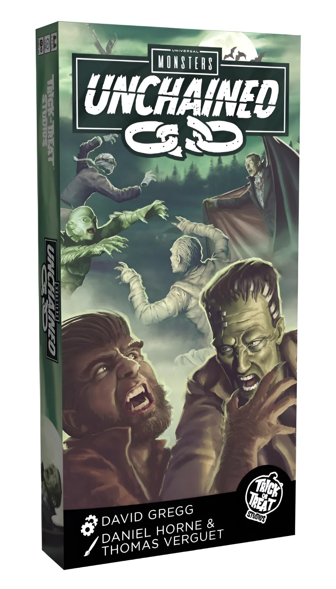 Trick or Treat Studios Universal Monsters Unchained Board Game