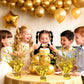 6Pcs Metallic Foil Spray Centerpiece Part Star Table Decoration Brust Table Centerpieces for Party,Birthday