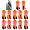 Ruibytree Mega Missile Refill for Nerf N-Strike Elite, 12 Pack, Orange