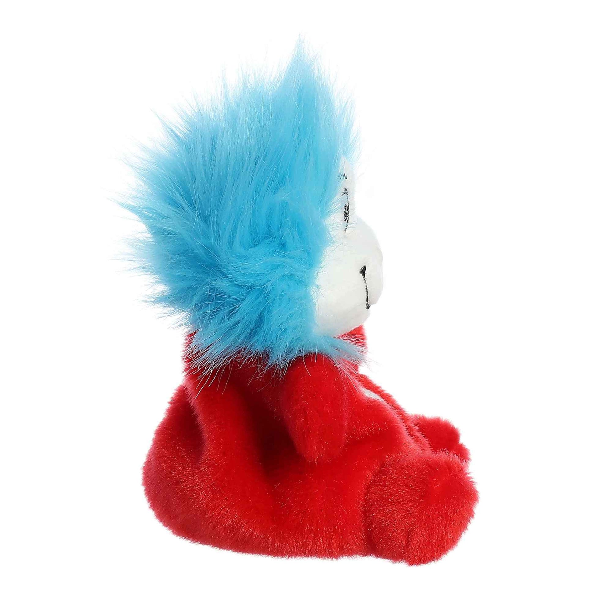 Aurora® Whimsical Dr. Seuss™ Palm Pals™ Thing One Stuffed Animal - Officially Licensed Plush for Imaginative Play - Perfect for Kids and Adults - Red