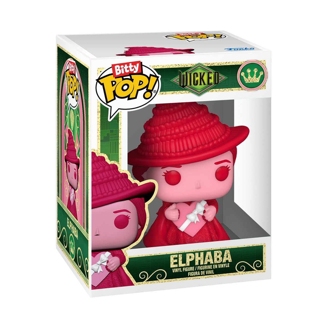 Funko Pop! Bitty Bouquet: Valentines - Wicked - Elphaba and Glinda - Gift Idea - Official Merchandise - Toys for Kids & Adults - for Collectors and
