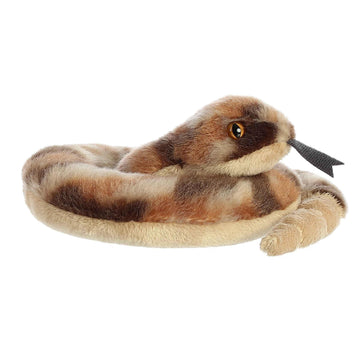 Aurora® Adorable Mini Flopsie™ Ruse Rattlesnake™ Stuffed Animal - Mini Companions Ready for Playful Adventures - for Kids All Ages, Toddlers, Adults