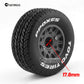 Chanmoo 1/10 RC Short Course Truck Tires And Wheels With 12mm 14mm 17mm Hex 113mm 1/8 Rubber Tyres For 1/8 or 1/10 Scale On Road Car HSP Sonic 94102