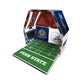 CreateOn NCAA Fan-Tiles Magnetic Match-Up Tiles for Penn State Nittany Lions Fans, 17-Piece Building for Kids & Adults, Officially Licensed NCAA Team