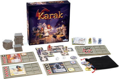 Karak - Kid's Strategy Game - 7+ Year Role-Playing Board Game - Learn Tactics and Slay the Dragon!