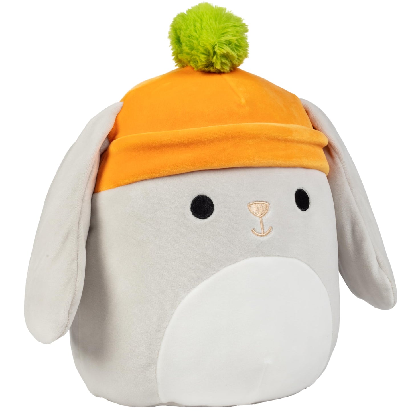 Squishmallows Original 10-Inch Valentina The Grey Bunny - Official Jazwares Easter Plush - Collectible Soft & Squishy Bunny Stuffed Animal Toy - Gift