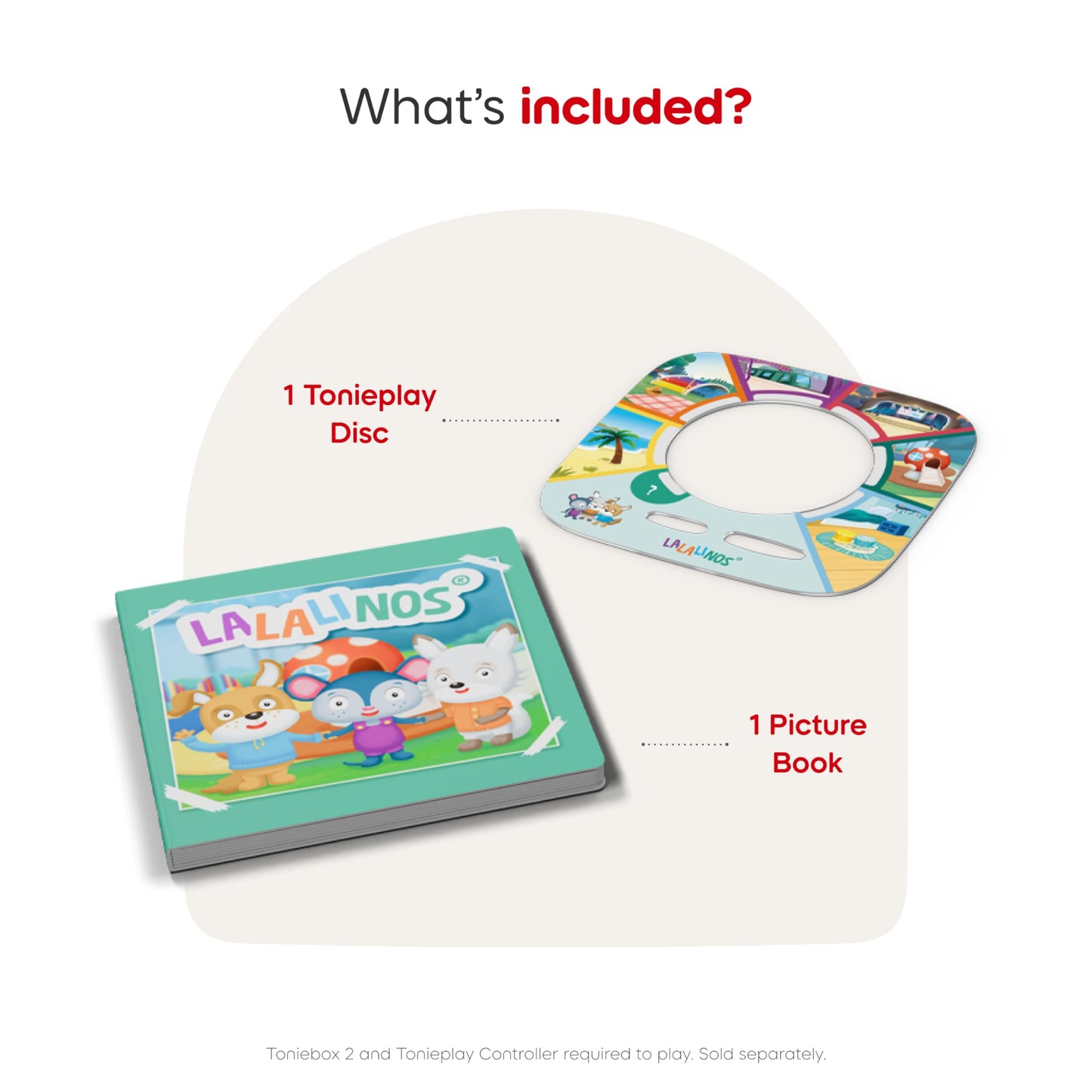 Tonies Lalalinos: Find The Photo Tonieplay Story Game [Requires Toniebox 2 & Controller]