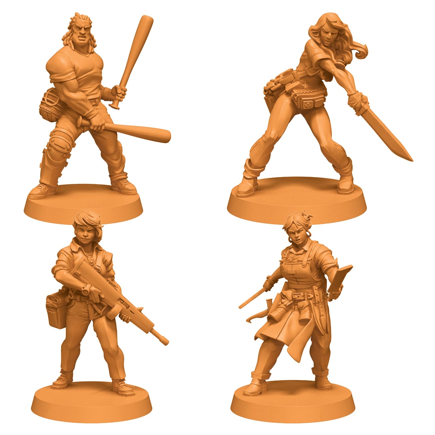 Zombicide 2nd Edition Chronicles SURVIVOR SET - Expand Your Survivor Roster with 12 Unique, Highly-Detailed Miniatures! Cooperative Strategy Game