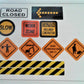 Building Toys Bricks City Construction site Traffic Signs Stickers. 64 Scale HO Arts & Crafts Supplies idea