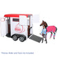 Breyer Traditional Series Two-Horse Trailer Toy | (1: 9 Scale) | Model# 2619 White