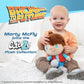 Back to The Future Marty McFly Cuteeze Stuffed Plush Toy - 12 Inch Extra Soft Plushie - Crinkle Sound in Ears - Beans in The Body for Comforting Feel
