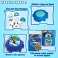 PAW Patrol DIY Glitter Globe Kit - Make Your Own Snow Globe Craft Set for Kids - Build Your Own Water Globes with Glitter, Molding Clay & Printed