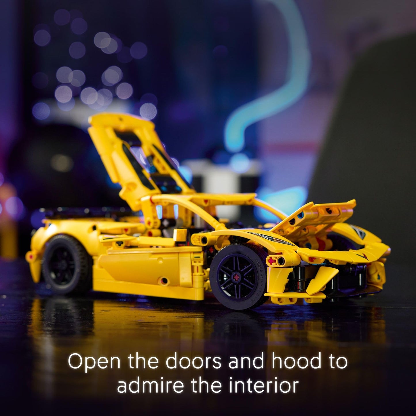 LEGO Technic Chevrolet Corvette Stingray Toy Car - Building Toy Set for Kids, Boys and Girls, Ages 9+ - Model Car Kit for Display - Gift Idea