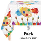 Serves 24 Art Birthday Party Supplies Includes Plates,Napkins,Table Covers, Ideal for Art Party Birthday Theme Party Decor
