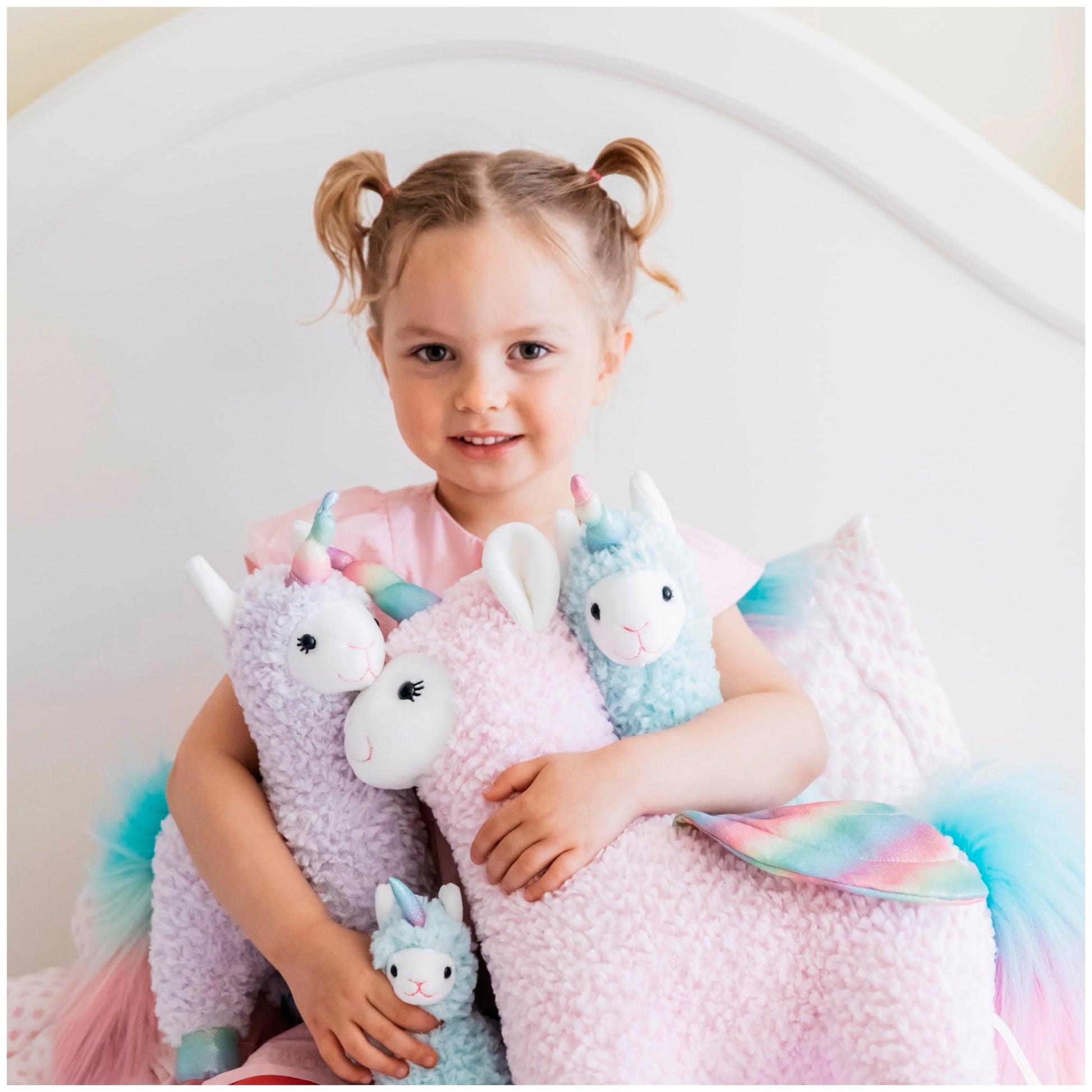 GUND Cotton Candy 15-Inch Llamacorn Stuffed Animal for Ages 1+