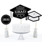 Big Dot of Happiness Graduation Cheers - 2026 Graduation Party Centerpiece Sticks - Table Toppers - Set of 15
